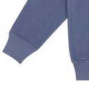 INDIGO HERRINGBONE TERRY SWEATSHIRT