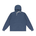 INDIGO HERRINGBONE TERRY HOODIE