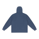 INDIGO HERRINGBONE TERRY HOODIE