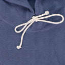 INDIGO HERRINGBONE TERRY HOODIE