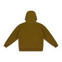 BROWN STACKED LOGO HOODIE