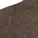 TAN MARLED TURTLENECK SWEATER