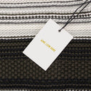 BLACK STRIPED SWEATER VEST