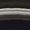 BLACK STRIPED SWEATER VEST