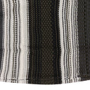BLACK STRIPED SWEATER VEST
