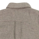 CREAM MERINO WOOL BUTTON-DOWN SHIRT