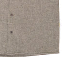 CREAM MERINO WOOL BUTTON-DOWN SHIRT