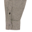 CREAM MERINO WOOL BUTTON-DOWN SHIRT