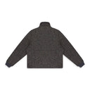 GRAY DONEGAL HALF-ZIP WORK JACKET