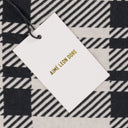 CREAM BUFFALO CHECK RUGBY POLO SHIRT
