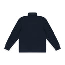 NAVY CREST TURTLENECK SWEATER