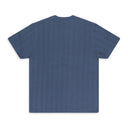 INDIGO DROP NEEDLE UNIFORM T-SHIRT