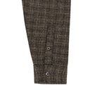 BLACK/WHITE JACQUARD BUTTON-DOWN SHIRT