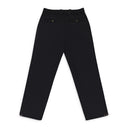 BLACK FW23 NYLON QUILTED PANTS