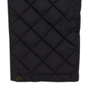 BLACK FW23 NYLON QUILTED PANTS
