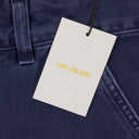 BLUE GARMENT DYED DOUBLE KNEE CARPENTER PANTS