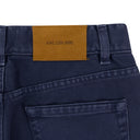 BLUE GARMENT DYED STRAIGHT FIT DENIM