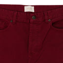 RED GARMENT DYED STRAIGHT FIT DENIM