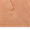 LIGHT PINK GARMENT DYED DENIM VEST