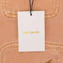 LIGHT PINK GARMENT DYED DENIM VEST