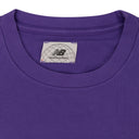 PURPLE NEW BALANCE GARMENT DYED T-SHIRT