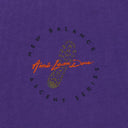PURPLE NEW BALANCE GARMENT DYED T-SHIRT