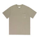 TAN CREST POCKET T-SHIRT