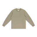 TAN POINTELLE LONG-SLEEVE T-SHIRT