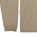 TAN POINTELLE LONG-SLEEVE T-SHIRT