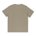 INDIGO POINTELLE TRIM LONG-SLEEVE T-SHIRT