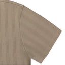 INDIGO POINTELLE TRIM LONG-SLEEVE T-SHIRT