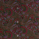 MULTI PAISLEY PRINT BUTTON-DOWN SHIRT