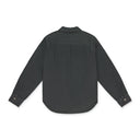 GRAY TWILL WORK BUTTON-DOWN SHIRT