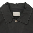 GRAY TWILL WORK BUTTON-DOWN SHIRT