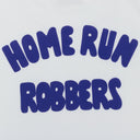 WHITE HOMERUN ROBBERS T-SHIRT