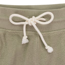 TAN HERRINGBONE TERRY SWEATPANTS