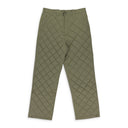 GREEN FW23 NYLON QUILTED PANTS