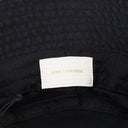 BLACK WASHED CHINO BUCKET HAT