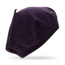 PURPLE CASHWOOL BERET