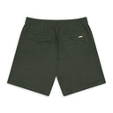 GREEN DRAWSTRING CHINO SHORTS