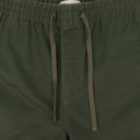 GREEN DRAWSTRING CHINO SHORTS