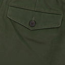 GREEN DRAWSTRING CHINO SHORTS