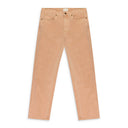 LIGHT PINK GARMENT DYED 5-POCKET DENIM