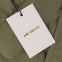 GREEN NYLON QUILTED VEST