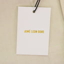 WHITE GARMENT DYED CHORE JACKET