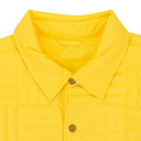 YELLOW REVERSIBLE FILLED OVERSHIRT