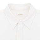 CREAM JACQUARD DICE BUTTON-DOWN SHIRT