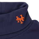 BLACK NEW YORK METS TURTLENECK SWEATER