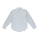 BLUE/WHITE FW23 STRIPED POPLIN BUTTON-DOWN SHIRT