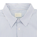 BLUE/WHITE FW23 STRIPED POPLIN BUTTON-DOWN SHIRT